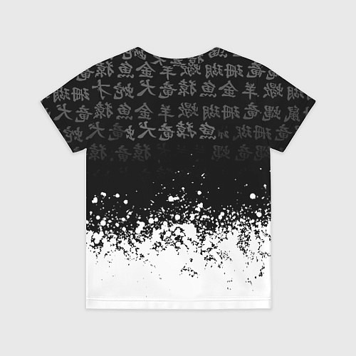 Детская футболка Liverpool японские символы краски / 3D-принт – фото 2