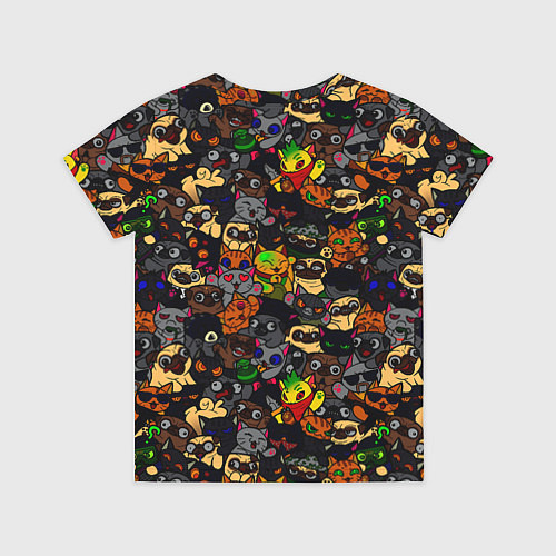 Детская футболка Paw / 3D-принт – фото 2