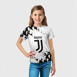 Футболка детская Juventus люди спорт, цвет: 3D-принт — фото 2