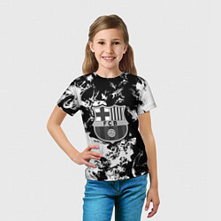 Футболка детская Juventus белый дым, цвет: 3D-принт — фото 2