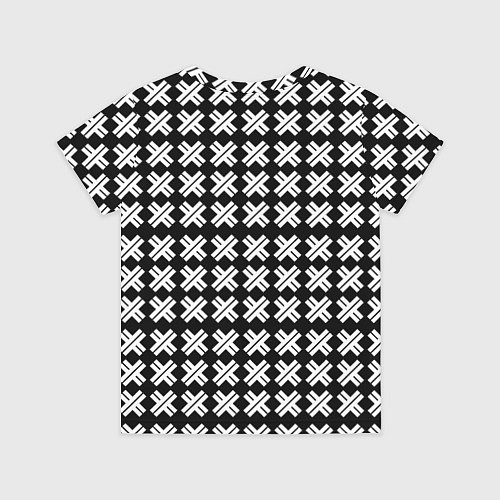 Детская футболка Borussia pattern geometry / 3D-принт – фото 2