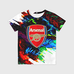Футболка детская Arsenal monster, цвет: 3D-принт