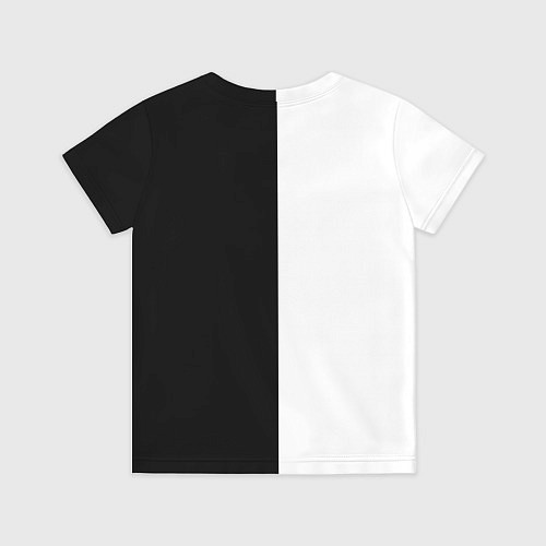 Детская футболка Лучше вода у друга черно-белый арт / 3D-принт – фото 2