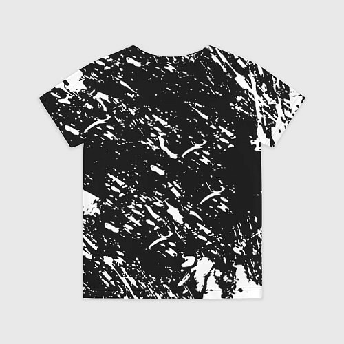 Детская футболка Ливерпуль белые штриха красок / 3D-принт – фото 2