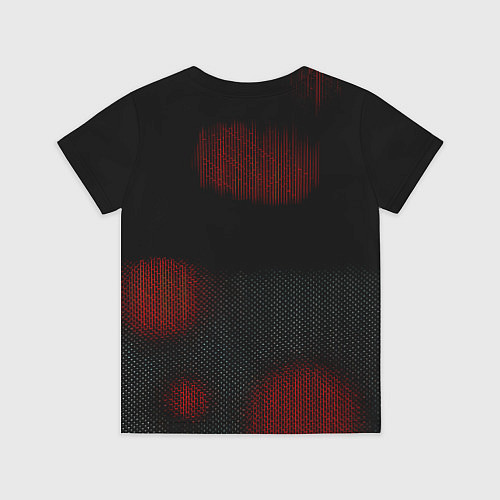 Детская футболка Арсенал абстракция штрихи / 3D-принт – фото 2