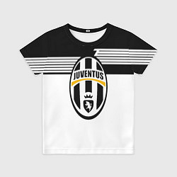 Детская футболка Juventus полосы линии