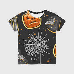 Футболка детская Атмосфера хэллоуина, цвет: 3D-принт