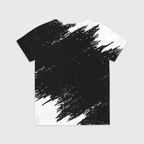 Детская футболка Манчестер Юнайтед белые краски / 3D-принт – фото 2