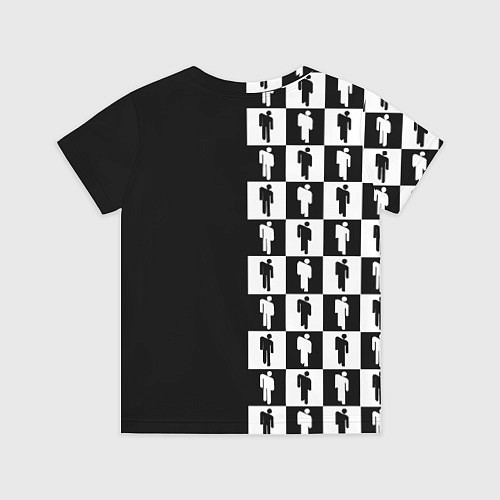 Детская футболка Манчестер Юнайтед текстура люди / 3D-принт – фото 2