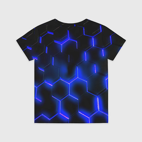 Детская футболка FC Bayern Mnchen соты / 3D-принт – фото 2