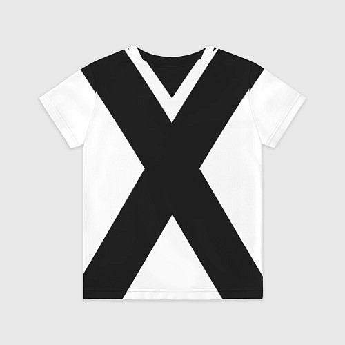 Детская футболка Бавария Мюнхен полосы / 3D-принт – фото 2