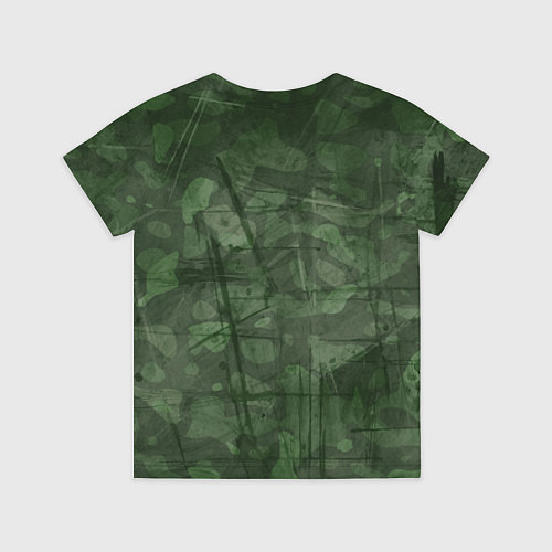 Детская футболка Эмблема CS GO на камуфляжном фоне / 3D-принт – фото 2
