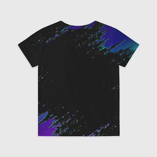 Детская футболка Бавария Мюнхен краски текстура / 3D-принт – фото 2
