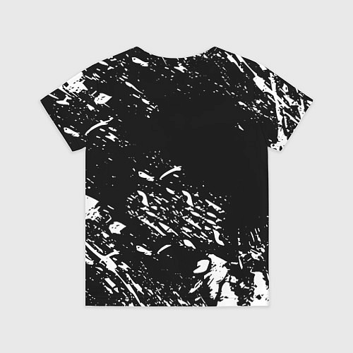 Детская футболка Juventus белые штрихи красок / 3D-принт – фото 2