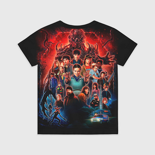 Детская футболка Все герои Загадочные события финал / 3D-принт – фото 2