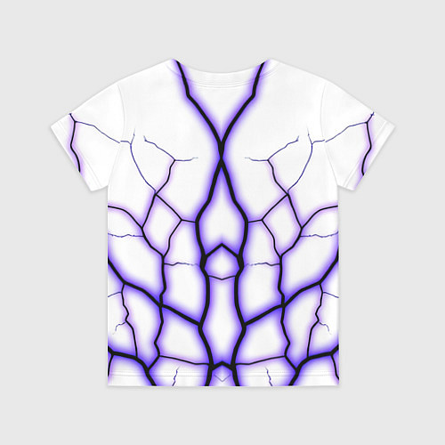 Детская футболка Color white purple / 3D-принт – фото 2
