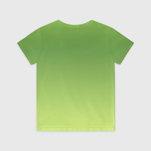 Детская футболка Color green yellow / 3D-принт – фото 2