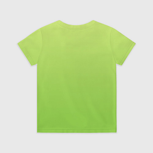 Детская футболка Color lime green / 3D-принт – фото 2