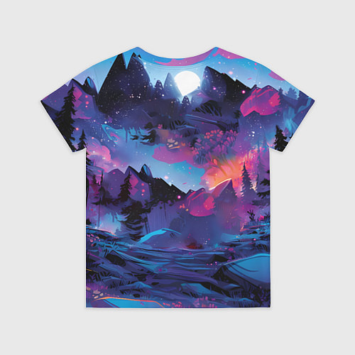 Детская футболка 2026 Фэнтези лошадка / 3D-принт – фото 2