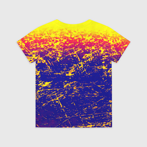Детская футболка Borussia краски / 3D-принт – фото 2