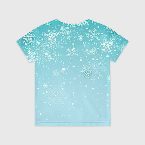 Детская футболка Новогодний мурлыка / 3D-принт – фото 2