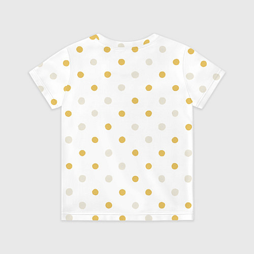 Детская футболка Якутская лошадь празднует Новый год / 3D-принт – фото 2