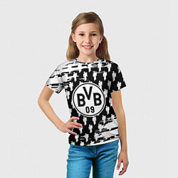 Футболка детская Borussia люди краски, цвет: 3D-принт — фото 2