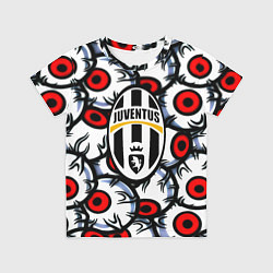 Футболка детская Ювентус глаза, цвет: 3D-принт
