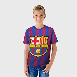 Футболка детская Barcelona, цвет: 3D-принт — фото 2