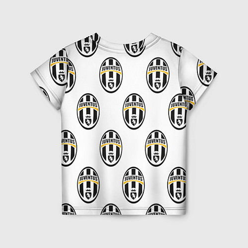 Детская футболка Juventus Pattern / 3D-принт – фото 2