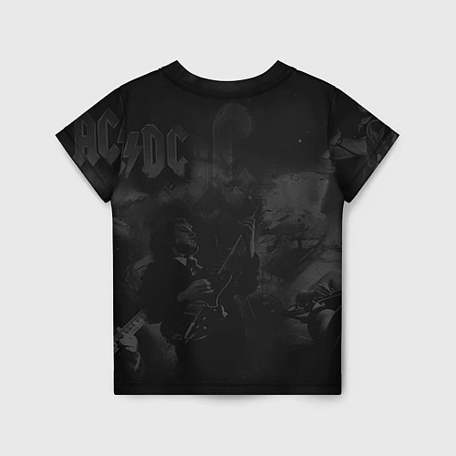 Детская футболка AC/DC / 3D-принт – фото 2