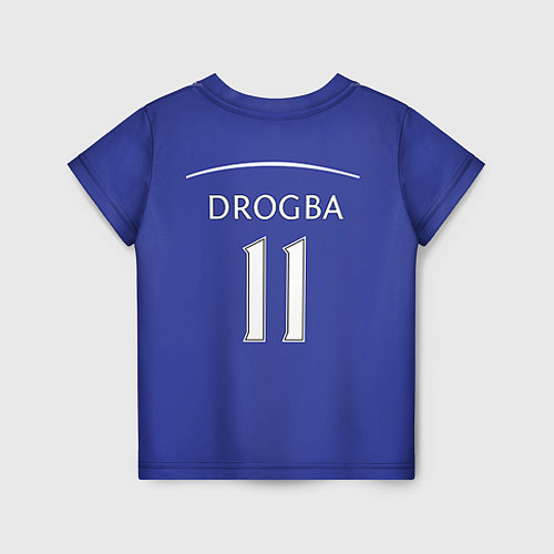 Детская футболка Chelsea: Drogba / 3D-принт – фото 2