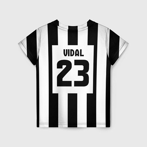 Детская футболка Juventus: Vidal / 3D-принт – фото 2