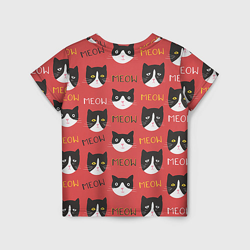 Детская футболка Meow / 3D-принт – фото 2
