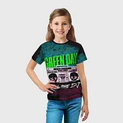 Футболка детская Green Day: Kill the DJ, цвет: 3D-принт — фото 2