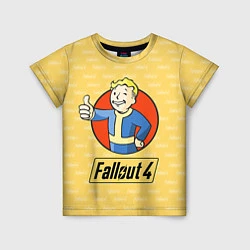 Футболка детская Fallout 4: Pip-Boy, цвет: 3D-принт
