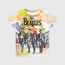Футболка детская The Beatles: Colour Spray, цвет: 3D-принт