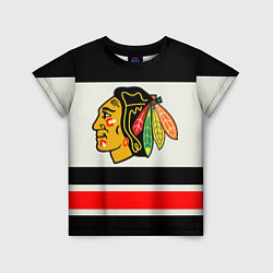 Футболка детская Chicago Blackhawks, цвет: 3D-принт