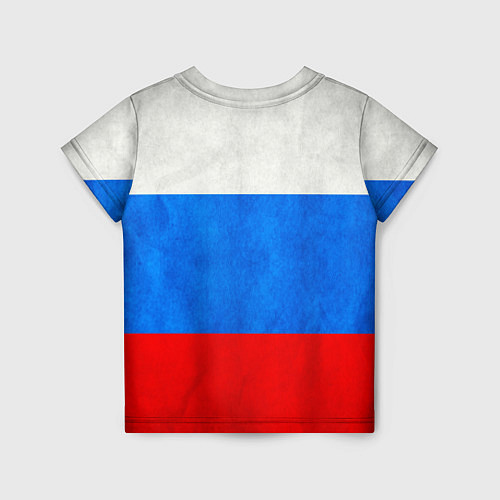 Детская футболка Russia: from 11 / 3D-принт – фото 2