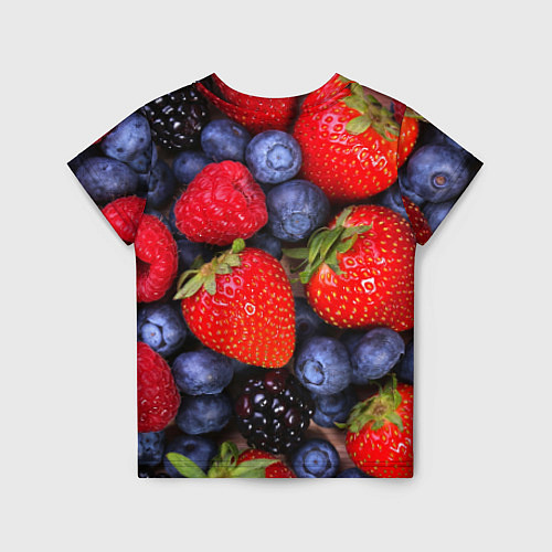 Детская футболка Berries / 3D-принт – фото 2