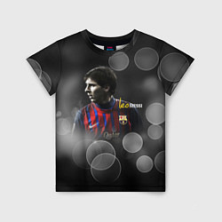 Футболка детская Leo Messi, цвет: 3D-принт