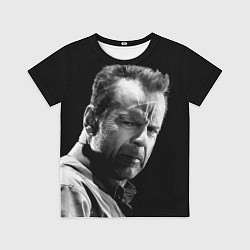 Футболка детская Брюс Уиллис со шрамом, цвет: 3D-принт