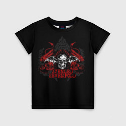 Футболка детская Avenged Sevenfold: Fly Skull, цвет: 3D-принт