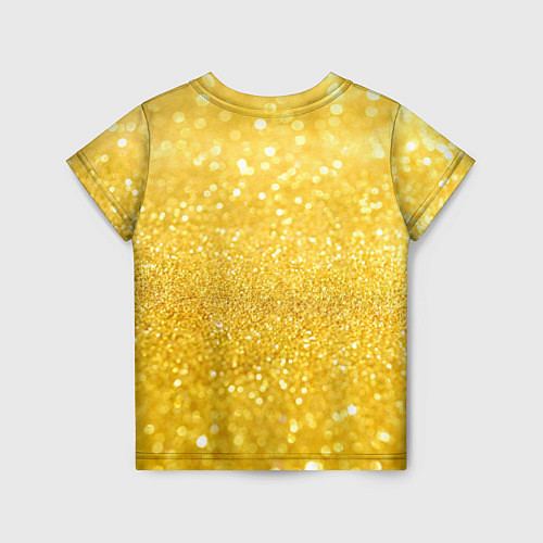 Детская футболка Золото / 3D-принт – фото 2