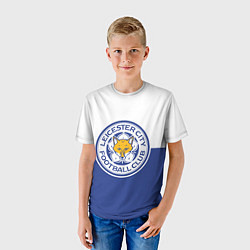 Футболка детская Leicester City FC, цвет: 3D-принт — фото 2