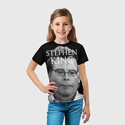 Футболка детская Stephen King, цвет: 3D-принт — фото 2