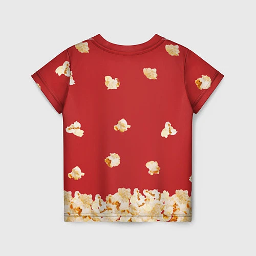 Детская футболка Popcorn / 3D-принт – фото 2