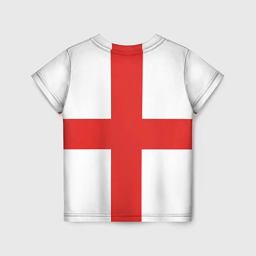 Детская футболка Сборная Англии / 3D-принт – фото 2