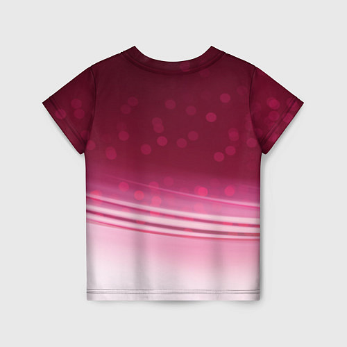 Детская футболка Белый котёнок / 3D-принт – фото 2