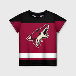 Футболка детская Arizona Coyotes, цвет: 3D-принт